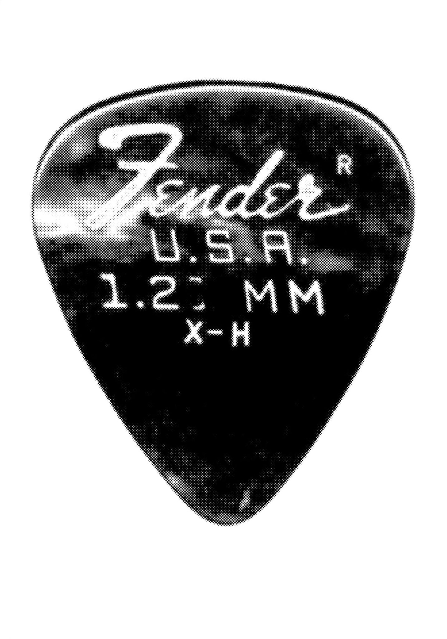 Plectrum medium Fender #01